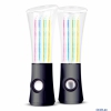 Мини аудио система Perfeo "Water Dancing Elegance" 2.0, мощность 2х3 Вт, чёрный, USB  (PF-WDS-09E-B)