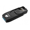 Флеш Диск Corsair 128Gb Voyager Slider CMFSL3B-128GB USB3.0 черный