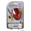 Беспроводная мышь Jet.A Comfort OM-U31G Red (разрешение 1000 DPI,мини USB приемник, 2 кнопки, радиус действия до 10 м )