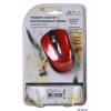 Беспроводная мышь Jet.A Comfort OM-U32G Red (разрешение 1000 DPI,мини USB приемник, 2 кнопки, радиус действия до 10 м )