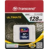 Флеш карта SDXC 128Gb Class10 Transcend TS128GSDXC10 w/o adapter