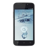 Смартфон ZTE LEO M1 черный моноблок 3G 2Sim 4.5" And4.2 WiFi BT GPS