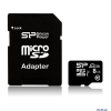 Карта памяти MicroSDHC 8GB Silicon Power Class10 Elite UHS-1 + 1 Adapter (SP008GBSTHBU1V10-SP)