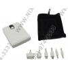 Аккумулятор Aikitec Powerkit <MBC-06-W-8800> (USB, 8800mAh, Li-Ion,  фонарь) +6 переходников