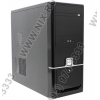 Miditower Exegate <TP-302> Black&Silver  ATX  без  БП