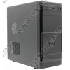 Miditower Exegate <TP-206> Black(&Silver) ATX  500W (24+4+6пин)