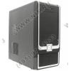 Miditower Exegate <TP-205> Black&Silver  ATX,  без  БП