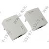 TP-LINK <TL-PA2010KIT> AV200 Nano Powerline Adapter Kit (2 адаптера,1UTP  10/100Mbps, Powerline 200Mbps)