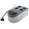 Стабилизатор SVEN <SOHO 2000 Grey> (7 A,вх.140-270V,вых.220V±10%,800W,2 розетки Euro со  стабилизацией+2  без  стаб.)