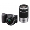 PhotoCamera Sony Alpha NEX-5TY kit black 16.1Mpix 16-50 / 55-210 3" 1080p SDXC CMOS 1x0 24minF rotLCD 7fr/s RAW 0fr/s HDMI Ком-т с объективом, NFCNP-FW50 (NEX5TYB.RU2)