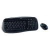 Клавиатура + мышь Genius KB-8000 клав:черный мышь:черный USB беспроводная Multimedia (31340046102)