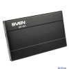 Внешний HDD бокс SVEN  SE-201, 2.5", алюм., черный (SV-07100201)