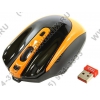 A4-Tech <G11-580HX-3 Black&Yellow> (RTL) USB  5btn+Roll, беспроводная