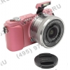SONY Alpha NEX-3NL <Pink> (16.1Mpx, 24-75mm, 3.1x, F3.5-5.6, JPG/RAW, MS Duo/SDXC, 3.0", USB2.0,  HDMI, Li-Ion)
