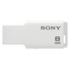 Флеш Диск Sony 8Gb MicroVault Style USM8GM USB2.0 белый