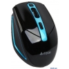 Мышь A4-Tech G11-590HX-3(Blue) беспроводная, синий, Holeless,800-2000dpi, 7кн, 4D колесо, Nano 15м 2.4Ghz 125-500Hz 3 dev, перезар LI-ion аккум.