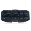 Клавиатура Genius G265 черный/черный USB Multimedia LED (31310056103)