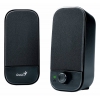 Колонки Genius SP-A110 2.0 черный 1Вт портативные (31731040100) (мин.кол.5)