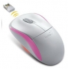 Мышь Genius NS-6000 белый/розовый оптическая (1000dpi) беспроводная USB (2but) (31030089112) (мин.кол.5)