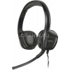 Наушники с микрофоном Plantronics A355 черный/серый 2м мониторы оголовье (79730-05)