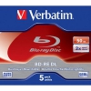 Диск Blu-Ray Verbatim 50Gb 2x Jewel Case (1шт) (43760)