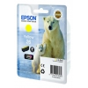 Картридж струйный Epson C13T26144010 желтый для Epson XP-600/605/700/710/800 (300стр.)
