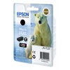 Картридж струйный Epson T2621 C13T26214010 черный (12.1мл) для Epson XP-600/700/800