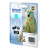 Картридж струйный Epson T2632 C13T26324010 голубой (9.7мл) для Epson XP-600/700/800