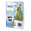 Картридж струйный Epson T2634 C13T26344010 желтый (9.7мл) для Epson XP-600/700/800