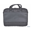 Сумка для ноутбука Continent CC-037 до 15,6-16" (полиэстр/эко кожа, Black, 38 x 28.5 x 4,2 см.)