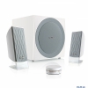 Колонки Microlab FC20 white 2 колонки + сабвуфер дерево (10Wx2+20W RMS) DSP
