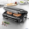Электрогриль GFGRIL GF-090 AROMA 1800 Вт., конструкция «Арома-гриль» - для приготовления с ароматом вина,соусов и прияностей, компактный электрогриль