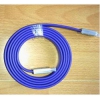 Кабель аудио-видео Buro HDMI (m)/HDMI (m) 3м. фиолетовый (HDMI19M-19M FLAT3)
