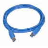 Кабель Buro USB A(m) USB B(m) 1.8м (USB3.0-AM/BM) синий