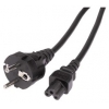 Кабель Hama 00078481 IEC C5 (3-pin) Евровилка 0.75м