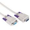 Кабель Hama Serial 9pin D (m-f) 3m мониторный монохромный серый (H-42156)
