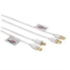 Кабель Hama 00078462 USB A(m) USB B(m) 1.8м белый