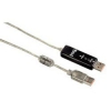 Кабель USB2.0 Hama A-A (m-m) 1.95m прозрачный (H-49247) (00049247)