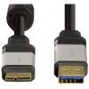 Кабель Hama H-53771 USB 3.0 A-micro B (m-m) 1.8 м двойное экран. цельнометалл. штекеры 5зв черн (00053771)