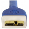 Кабель Hama H-39687 USB 3.0 A-micro B (m-m) 3.0 м  экран. 5 Гбит/с не для USB 2.0 3зв синий (00039687)