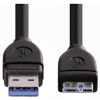Кабель Hama H-54508 USB 3.0 A-micro B (m-m) 3.0 м экранированный 5 Гбит/с 1зв черный (00054508)