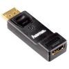 Переходник аудио-видео Hama DisplayPort (m)/HDMI (f) Позолоченные контакты черный (00054586)