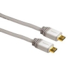 Кабель HDMI Hama m/m 1.5m 1440p позолоченные контакты белый (H-53215) (00053215)