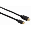 Кабель Hama H-78475 HDMI 1.3 A-C(mini) (m-m) 2.0 м позолоченные контакты 1440p Tech-Line 3зв черный (00078475)