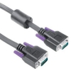 Кабель VGA Hama 15p/15p (m-m) 25m двойное экранирование ферритовый фильтр черный (H-41958) (00041958)