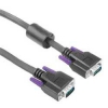 Кабель VGA Hama 15p/15p (m-m) 3m двойное экранирование ферритовый фильтр черный (H-41934) (00041934)