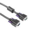 Кабель Hama H-41980 VGA мониторный 15p/15p (m-m) 7.5 м двойной экран High Quality черный (00041980)