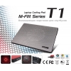 Подставка для ноутбука Glacialtech M-Flit Series T1 14" 237x340x28mm 22dB 2xUSB Silver (CN-T100A000LC0001)