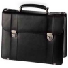 Портфель Hama H-23790 для ноутбука Business 15.6" (40 см) 38.5 х 28 х 4 см кожа черный  (00023790)