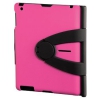 Футляр Hama H-107907 для Apple iPad 3/4 ф-ция подставки поликарбонат розовый/черный  (00107907) (мин.кол.5)